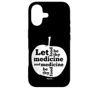 Let Food Be Thy Medicine Hippocrate Coque pour iPhone 17