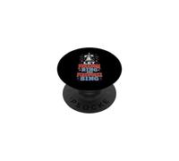 Let Freedom Ring and Fireworks Sing Vetement 4 Juillet PopSockets PopGrip Adhésif