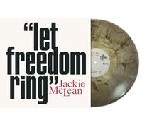 JACKIE MCLEAN LET FREEDOM RING (COLOR GREY MARBLE) (Vinyl)