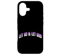 Let Go & Let God Message inspirant Serenity Coque pour iPhone 17