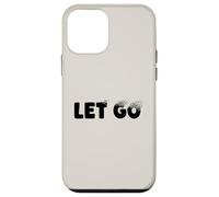 Let Go, Minimalist Typographic Metaphor Design Coque pour iPhone 12 Mini