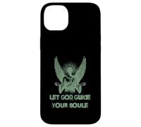 Let God Guide Your Soul Ange Ailes Spirituel Divin Coque pour iPhone 14 Plus