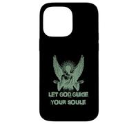 Let God Guide Your Soul Ange Ailes Spirituel Divin Coque pour iPhone 14 Pro Max