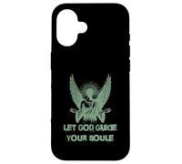 Let God Guide Your Soul Ange Ailes Spirituel Divin Coque pour iPhone 16