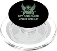 Let God Guide Your Soul Ange Ailes Spirituel Divin PopSockets PopGrip pour MagSafe