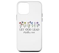 Let God Lead Matthew 19:26 God Quote All Things are Possible Coque pour iPhone 12 Mini