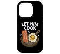 Let Him Cook - Meme de Petit déjeuner Kawaii Funny Bacon and Egg Coque pour iPhone 14 Pro