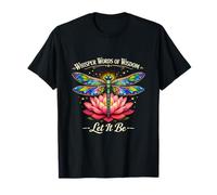 Let It Be Peaceful Libellule Calm Spiritual Inspiring T-Shirt