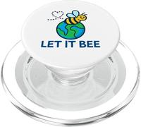 Let It Bee Earth Day est Un passionné d'abeilles de Save The Planet PopSockets PopGrip pour MagSafe