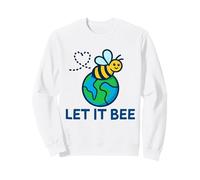 Let It Bee Earth Day est Un passionné d'abeilles de Save The Planet Sweatshirt