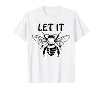 Let it Bee Sign,Be Kind Queen Bee Lovers Bee Kind Bee Design T-Shirt