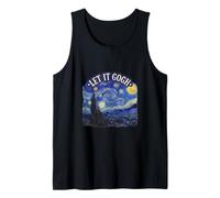 Let It Gogh Nuit étoilée Drôle Artiste Van Gogh Fine Art Débardeur
