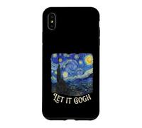 Let It Gogh T-Shirt Humoristique Nuit étoilée Vincent Van Gogh Coque pour iPhone XS Max