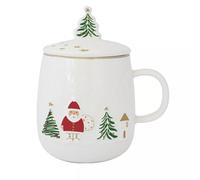 LET IT SNOW Coffret Tisanière 45 cl en porcelaine Père noël