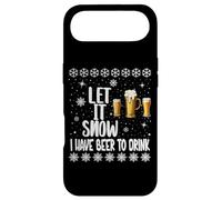 Let It Snow I Have Beer to Drink - Fête de Noël Amusante Coque pour iPhone Air