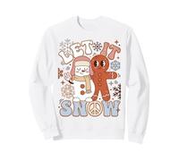 Let It Snow Winter Holiday Saying for Snow Lovers Sweatshirt