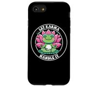 Let Karma Handle It Grenouille Méditante Lotus Zen Yoga Coque pour iPhone SE (2020) / 7/8