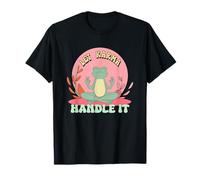 Let Karma Handle It Grenouille Zen Méditante T-Shirt