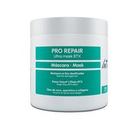 Let Me Be - BTX Pro Repair | Masque Capillaire Btox Professionnel Organique en Une Seule Étape | Soin Réducteur de Volume et Anti-Frisottis Sans Formol avec Kératine, Collagène et Coco - 500g