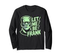 Let, Me Be, Frank Halloween Frankenstein Costume Graphic Manche Longue