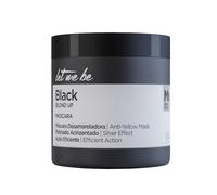 Let Me Be - Masque Blond Up "Black" Effet Gris, Élimine le Jaunissement pour Cheveux Blonds, Gris et Blancs | 500g