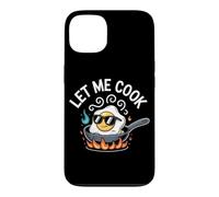 Let Me Cook Cuisinier Chef Barbecue Plancha Cuisine Grillade Coque pour iPhone 13