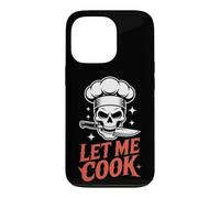 Let Me Cook Cuisinier Chef Barbecue Plancha Cuisine Grillade Coque pour iPhone 13 Pro