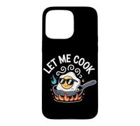 Let Me Cook Cuisinier Chef Barbecue Plancha Cuisine Grillade Coque pour iPhone 15 Pro Max