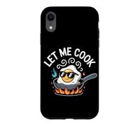 Let Me Cook Cuisinier Chef Barbecue Plancha Cuisine Grillade Coque pour iPhone XR