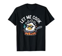 Let Me Cook Cuisinier Chef Barbecue Plancha Cuisine Grillade T-Shirt
