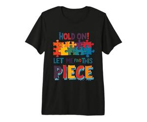 Let Me Find This Piece Puzzle Humour T-Shirt Haut de Gamme
