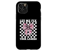 Let Me Fix Your Lashes Technician Cils Technicien Fille Maman Coque pour iPhone 11 Pro