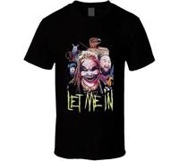 Let Me in Wrestling Bray Fiend T Shirt Black Manches Courtes(3X-Large)