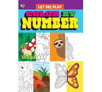 Let Me Play! Color by Number Children's Activity Coloring Book