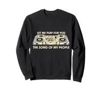 Let Me Play The Song of My People EDM Console de mixage DJ Sweatshirt