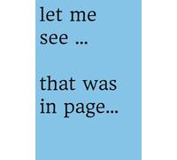 let me see... that was in page...