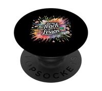 Let Me Teach You A Lesson Teacher Education Joke PopSockets PopGrip Adhésif