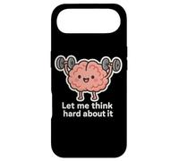 Let Me Think Hard About It, Thinking in Progress, Gym Humour Coque pour iPhone Air