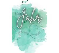 Let´s get creative: Dieses Kreativ Journal begleitet dich auf einem Zeitstrahl durch dein Jahr. Halte all die großen und kleinen Erinnerungen an einem Ort fest