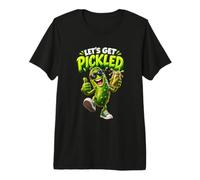 Let´s Get Pickled Lovers Concombre Home Picklers Chemise T-Shirt Haut de Gamme
