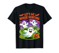 Let’s Go House Hunting Ghost Funny Halloween Real Estate T-Shirt