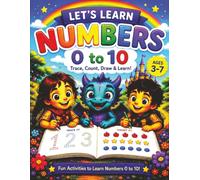 LET’S LEARN NUMBERS: Trace, Count, Draw & Learn Numbers 0 to 10