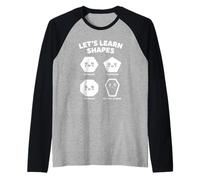 Let’s Learn Shapes Dad is Gone Meme Joke Sarcasm Humor Manche Raglan