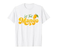 Let That Mango Funny Beach Vacation Party Gen Alpha Meme T-Shirt Graphique avec Valeur