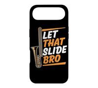 Let That Slide Bro Humour Trombone Humour Coque pour iPhone Air