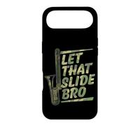 Let That Slide Bro Humour Trombone Humour Coque pour iPhone Air