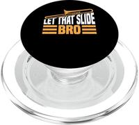 Let That Slide Bro Musicien tromboniste - PopSockets PopGrip pour MagSafe
