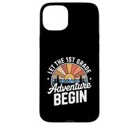 Let the 1st Grade Adventure Begin First Grade Teacher Coque pour iPhone 15 Plus
