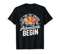 Let the 1st Grade Adventure Begin First Grade Teacher T-Shirt
