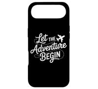 Let The Adventure Begin Airplane Flight Travel Coque pour iPhone Air